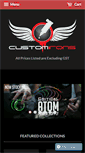 Mobile Screenshot of customirons.net